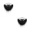2Pièces Halloween Barbes Fausses Bande Élastique Costume 7