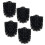 10Pièces Accessoires Wc Noir De Remplacement 2