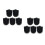 10Pièces Accessoires Wc Noir De Remplacement 7