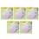 5Pcs Multifunctional White Paper Punch for DIY Crafting 5