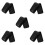 5Pièces Boîtes Noires Pour Argent Sécurisée 8