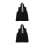 2Pièces Sweatshirts Gym Noir En Polyester Respirant 4