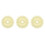3Pièces Roue Dentée Beige Durable Compatible Pompes Eau Yp250 8