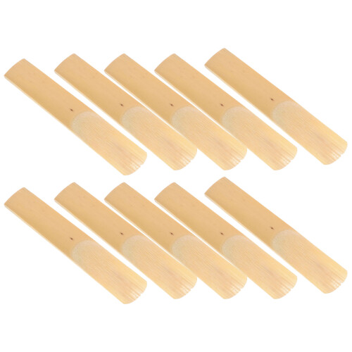30Pièces Anches Clarinette Bémol Bois Naturel Qualité Améliorée