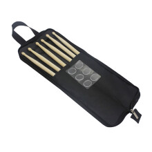9Pièces Baguettes De Batterie En Érable Noir Avec Sac Oxford Étanche