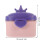 4Pièces -Poudre Lait Bébé Violet PP Sécurisé Pour Voyage 11