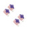4Pièces -Poudre Lait Bébé Violet PP Sécurisé Pour Voyage 8