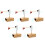 5Ensembles D'accordage Aluminium Bois Multi Usage Musical 4