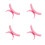 4Pièces Support Main Plastique Rose Ergonomique Pour Nail Tech 7