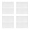 8Pièces Filtres Electrostatique Pour Air Ventilé Maison Blancs 5