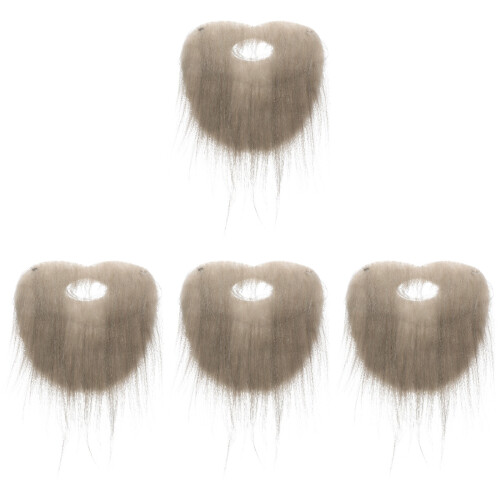 4Pièces Barbe Et Réalistes En Accessoires Costume 2