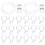 250Pièces De Nez Clip Silicone Transparent Sans Perçage DIY 2