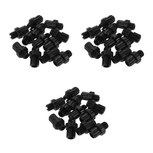 36Pièces Vis D'ajustement Alliage Aluminium Légères Noires 2