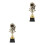 2Pièces Trophées Dorés Pour Enfants Cadeau 7