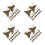 160Pièces Protège-Angle Marron Pour Décoratifs Vintage 6