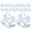 48Pièces Décorations Table Bleu Ciel Baby Shower 3