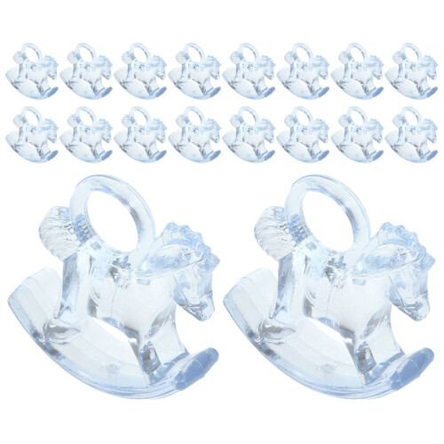 48Pièces Décorations Table Bleu Ciel Baby Shower 2