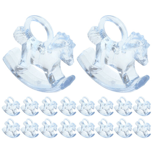 48Pièces Décorations Table Bleu Ciel Baby Shower