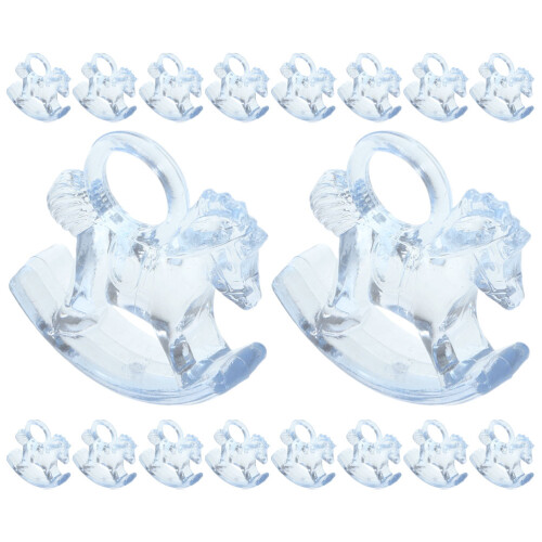 48Pièces Décorations Table Bleu Ciel Baby Shower 1