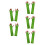 5Paires Claw Vert Polyester Accessoires Cosplay Halloween 8