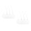 6Pcs Clear Acrylic Hanging Boards for DIY Message Tags and Planning 4