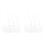 6Pcs Clear Acrylic Hanging Boards for DIY Message Tags and Planning 6