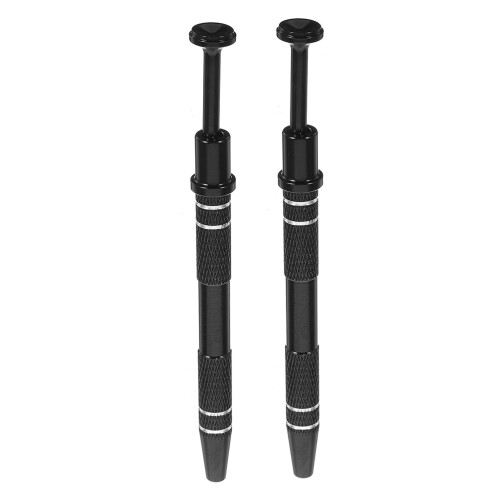 4Pièces Outils Prise Précise Aluminium Noir Pour Capturer Vis Puces 1