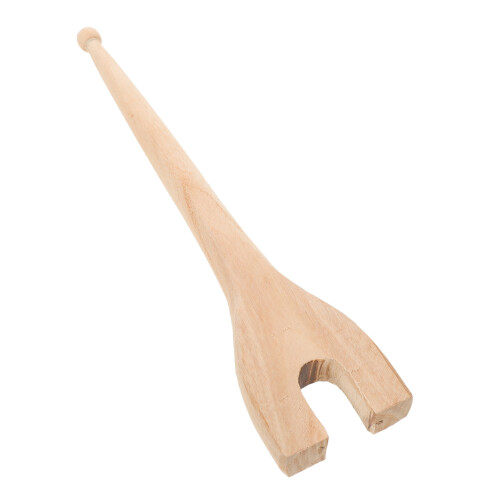 3Pièces Bâtons Jonglage Bois Beige Facile Débutants