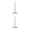 2Pièces Support Papier Acier Inoxydable Argent Salon Cuisine 5