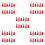 60Pièces Scelleurs Plastiques Rouges Embouts Universels Caulking 10