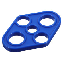 2Pièces Support Durable Tuyau Machine À Lait Pour Chèvres Bleu