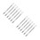 12Pièces Contour Sourcils Noir Anti-Bavure Multiusage 7