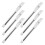 12Pièces Contour Sourcils Noir Anti-Bavure Multiusage 2
