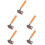 5Pièces Rouleaux Brayer Artisanat Bois Caoutchouc 8
