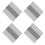 200Pièces Brosse Jetable Yeux Précise Fibres Douces Noires 8