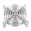 20Pièces Grilles Protectrices Métal Argent Pour Ventilateurs Pièce 1