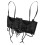 3Pièces Ceinture Corset Noir Large Élastique Vintage Style Renaissance 2