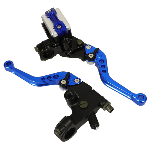 6Pièces Levier Bleu En Alliage Aluminium Solide 2