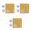 3Pièces Ensemble Go Enfant Double Plateau Cartoon Multi Couleurs 4