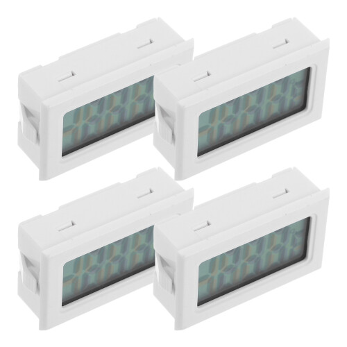8Pièces Mini Thermomètres Digitaux En Plastique Pour Usage Intérieur