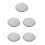 5Pièces Siège Modern En Acier Pour Usage 8