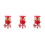 3Sets Mini Popcornmachine Voor Carnavals Thema En Feest Decoratie 8