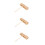 3Pièces Percussion En Bois Clair Résistant Usage Enfants 8