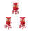 3Sets Mini Popcornmachine Voor Carnavals Thema En Feest Decoratie 10