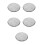 5Pièces Siège Modern En Acier Pour Usage 5