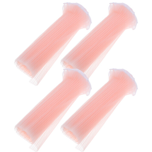 12Pièces Résille Rose Bouquet Flexible Festif