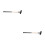 2Pièces Putter De Golf Ajustable Avec Grip Antidérapant Aluminium 5