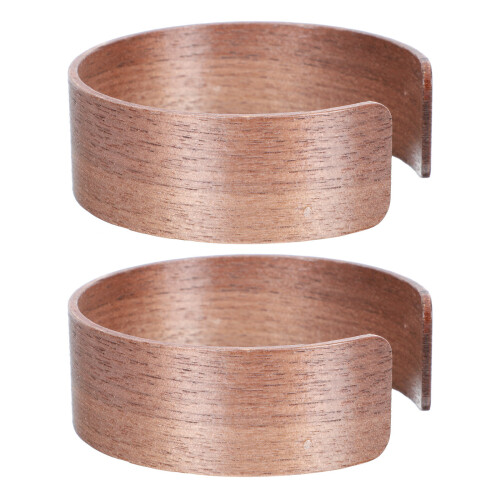 4Pièces Protège- En Bois Parfait Pour Usage