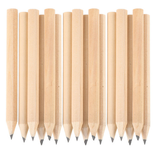 400Pièces Crayons De Golf En Bois Khaki Taille Pour Parties