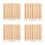 400Pièces Crayons De Golf En Bois Khaki Taille Pour Parties 6